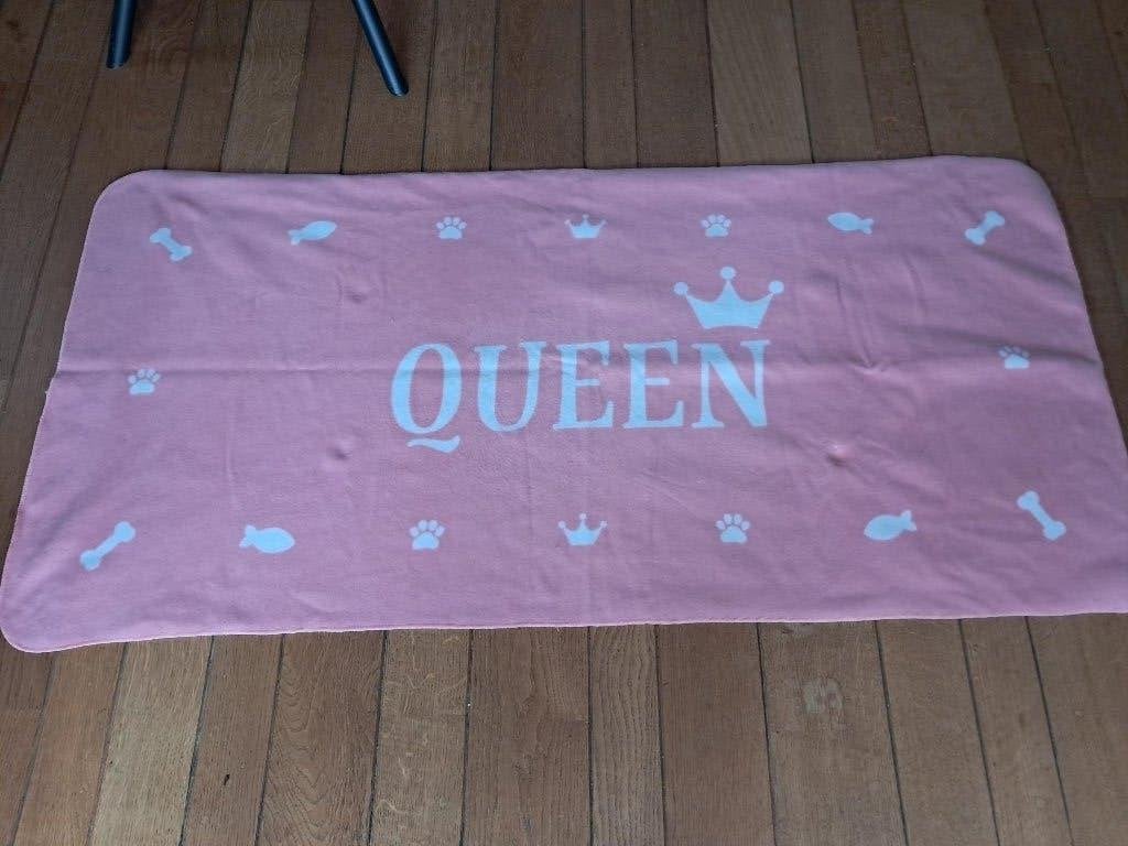 fleece deken Roze Maten 140x70 cm, Fleecedeken, 140 cm, Roze, 70 cm