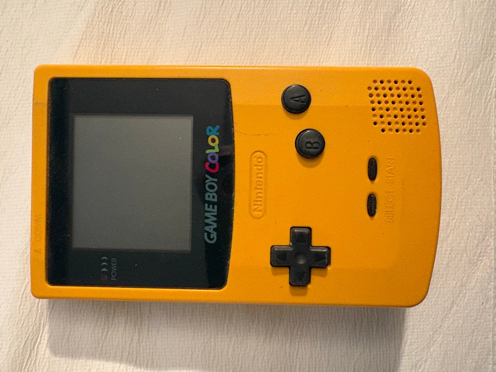 Game Boy Color - Geel (CGB-001), Ophalen, Gebruikt, Game Boy Color