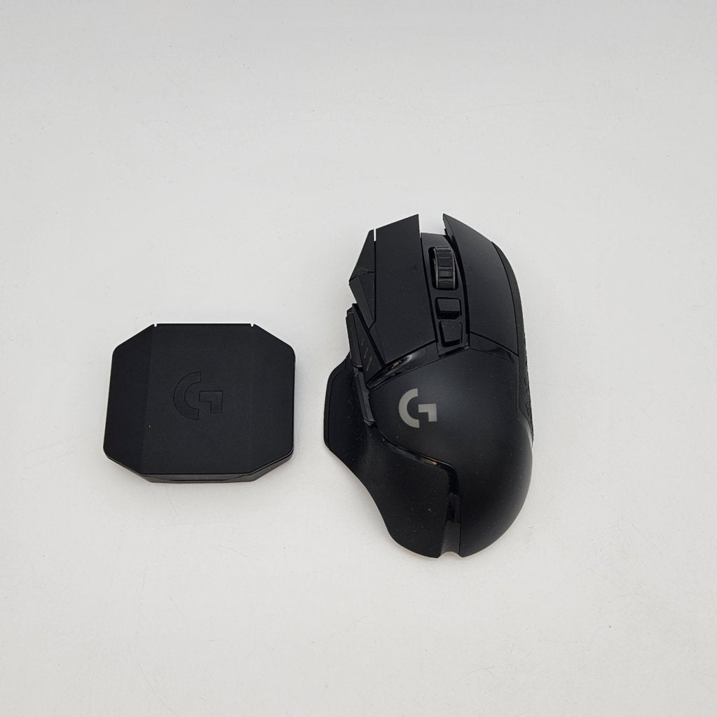 Logitech G502 Lightspeed Muis Compleet in Nette Staat, Computers en Software, Muizen, Logitech, Zo goed als nieuw, Support@logitech.com
