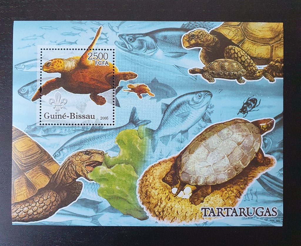 Guinee-Bissau 2005 Schildpad Michel blok 538 postfris, Verzenden, Postfris, Dier of Natuur