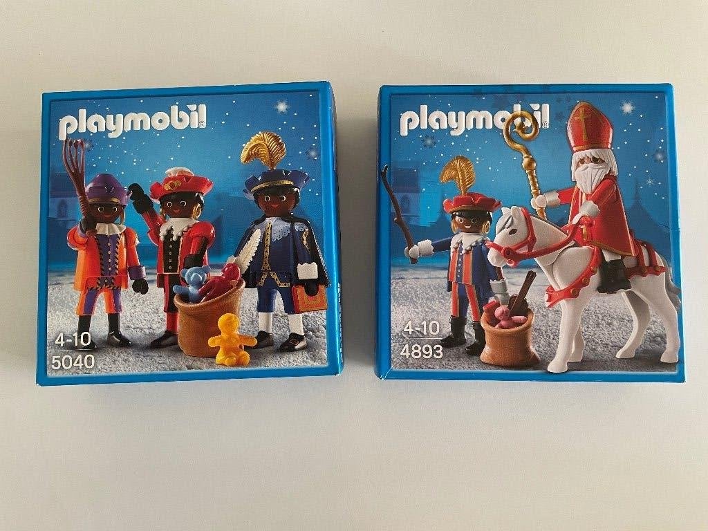 Playmobil sinterklaas en zwarte pietjes NIEUW!, Ophalen, Nieuw