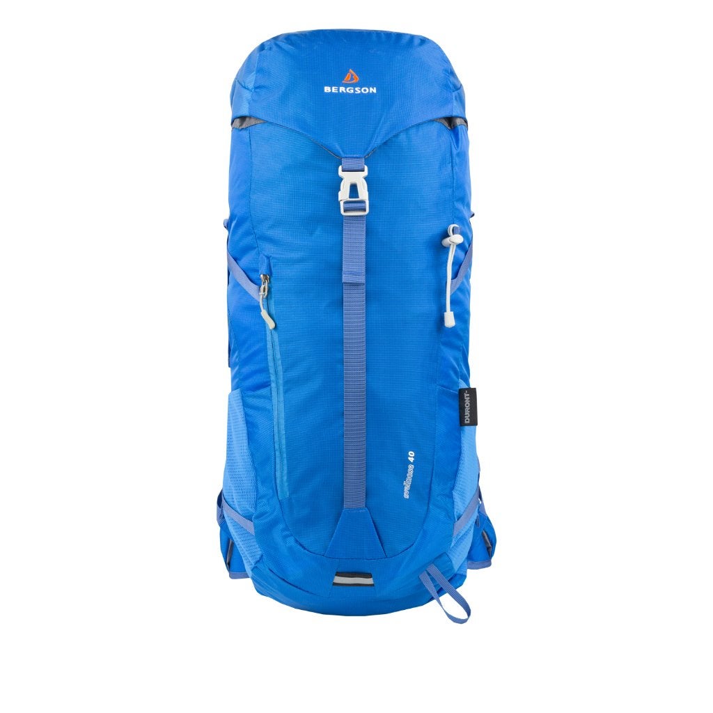 Bergson Dagrugzak Svellnose 40 Liter Blauw met regenhoes, Info@outdoorensport.nl, Bergson, Nieuw, Ophalen of Verzenden