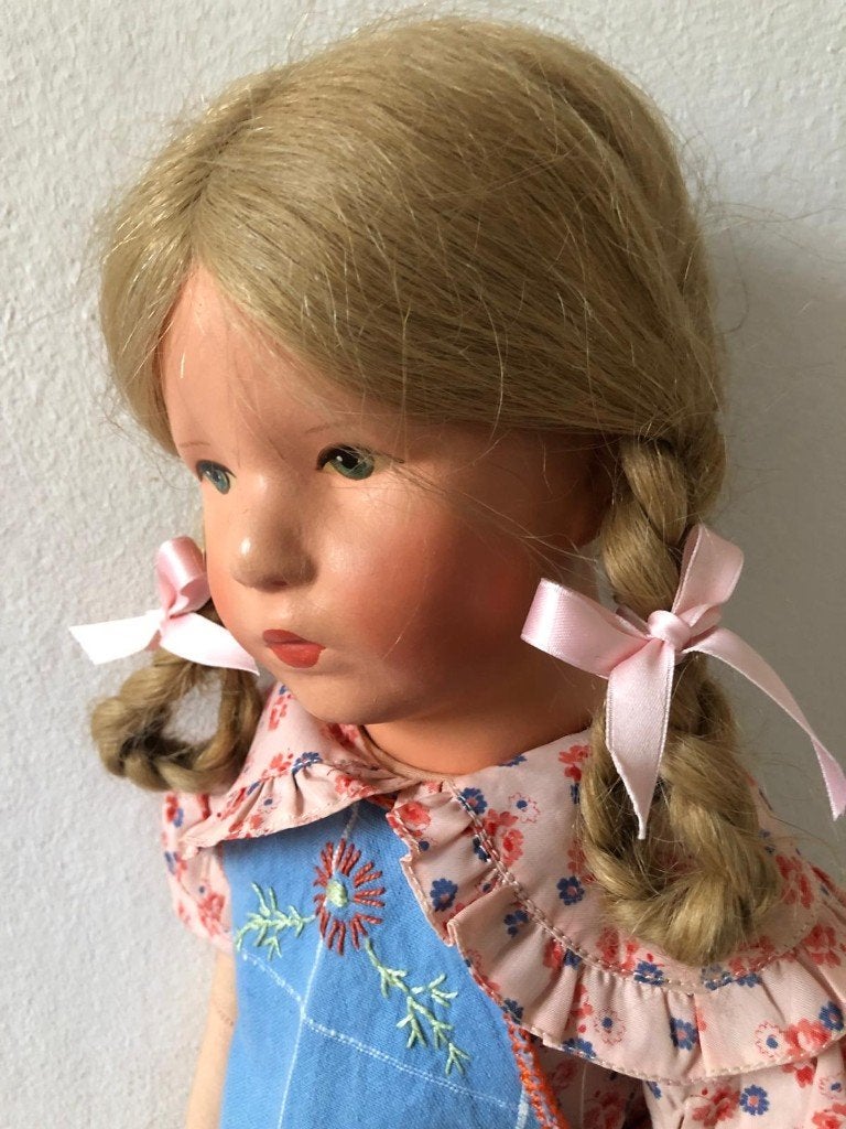 Verschillende antieke Kathe Kruse poppen te koop, Verzamelen, Verzenden, Gebruikt, Pop