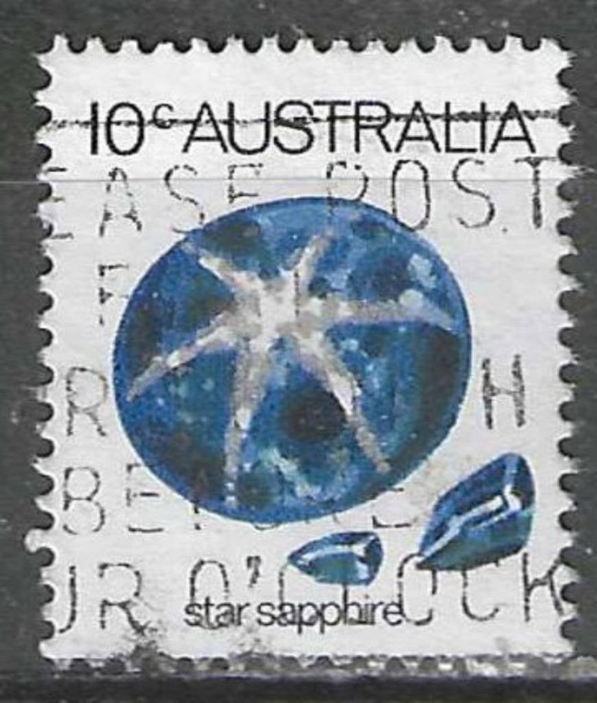 Australie 1974 - Yvert 546 - Mineralen (ST), Verzenden, Gestempeld