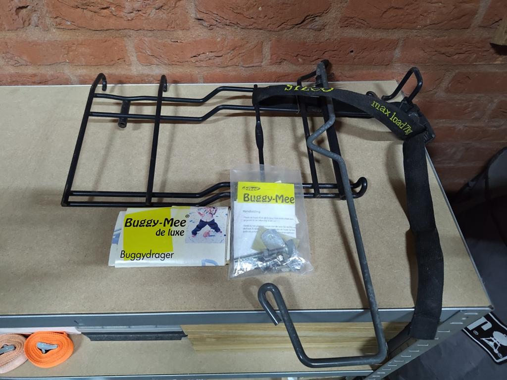 Buggy-mee deluxe buggydrager, Ophalen, Zo goed als nieuw