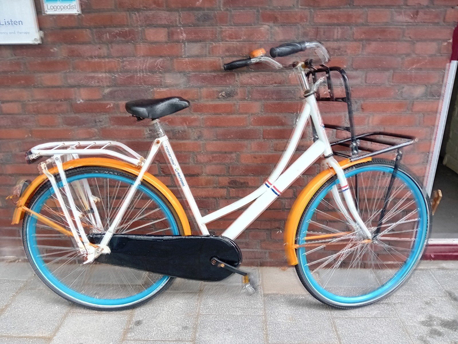Omafiets Ik hou van Holland Dames Fiets, Terugtraprem, Zo goed als nieuw, Ophalen, Overige merken