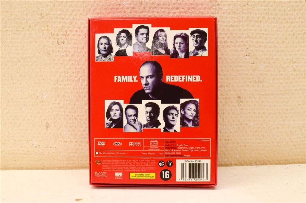 4 dvd box The Sopranos de complete serie 2 49439, Ophalen of Verzenden, Gebruikt