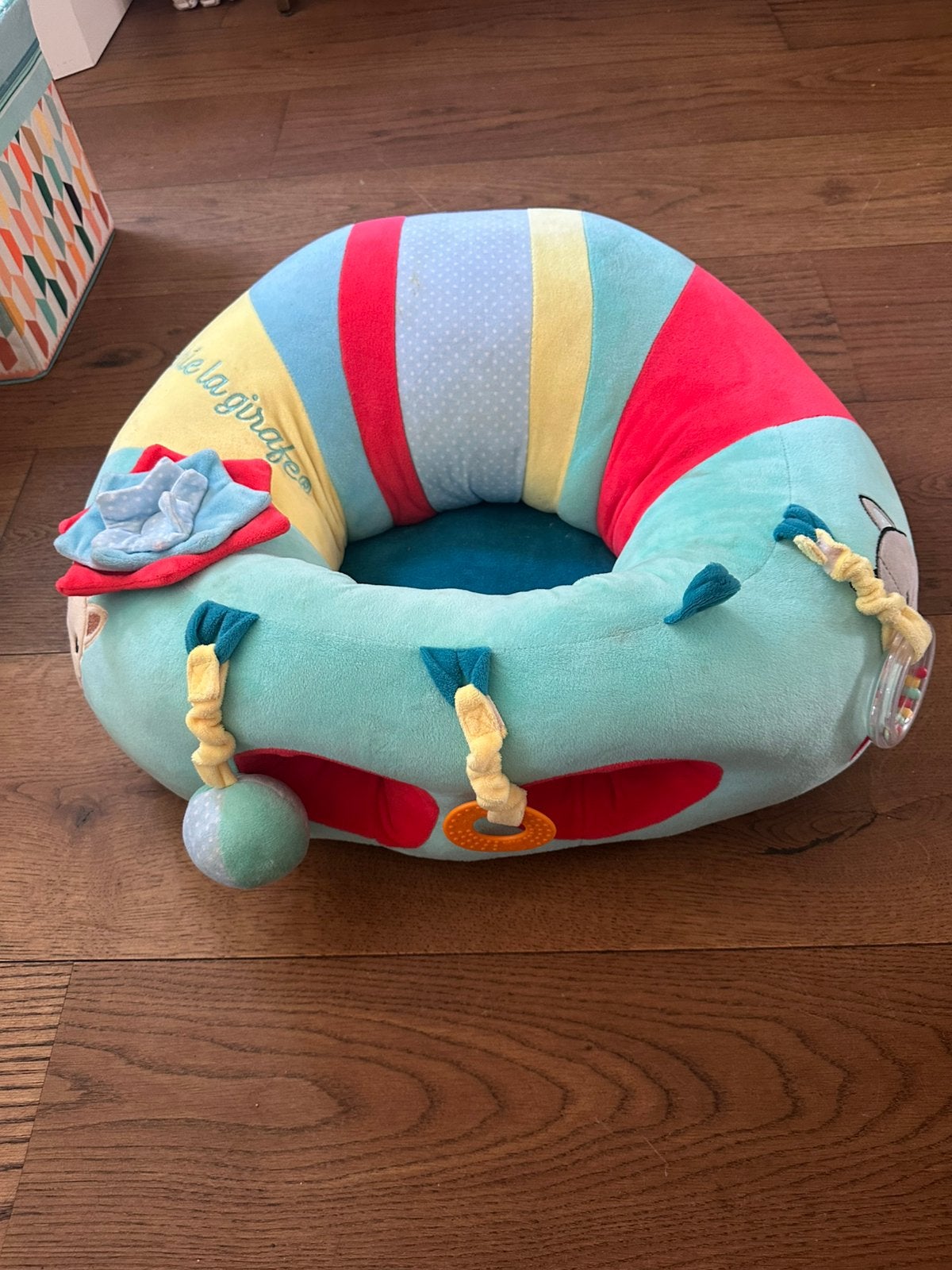 Sophie la Girafe babyzitje, Ophalen, Zo goed als nieuw