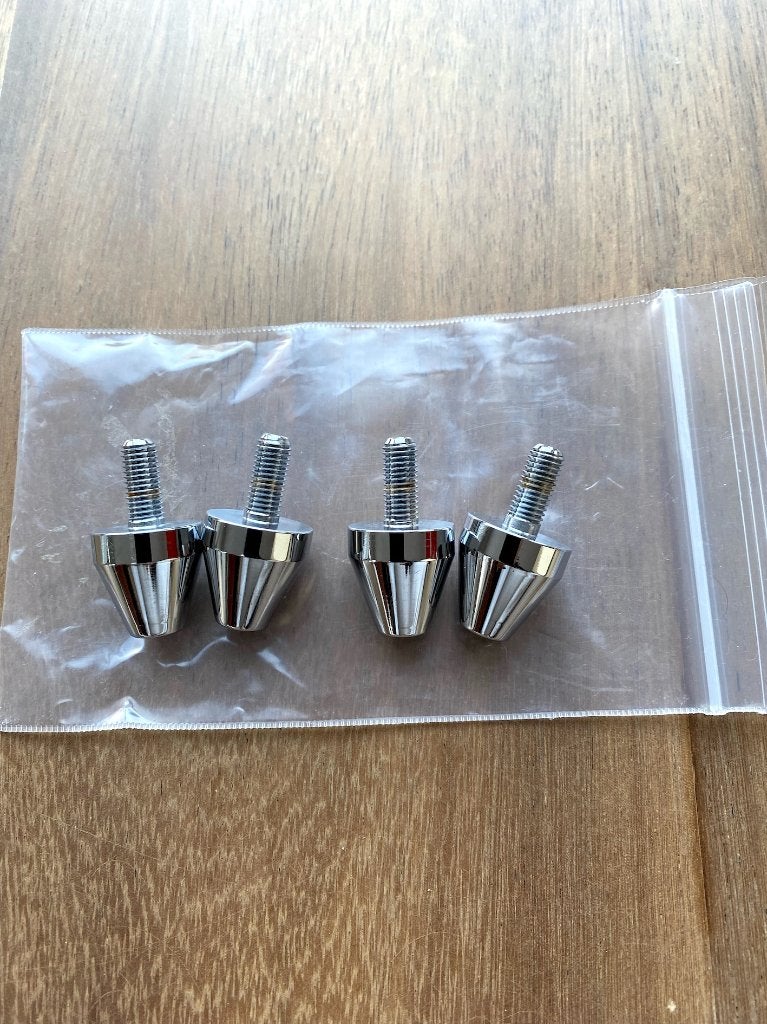 MOON Platte Kegels set van 4 stuks Schroefdraad M6