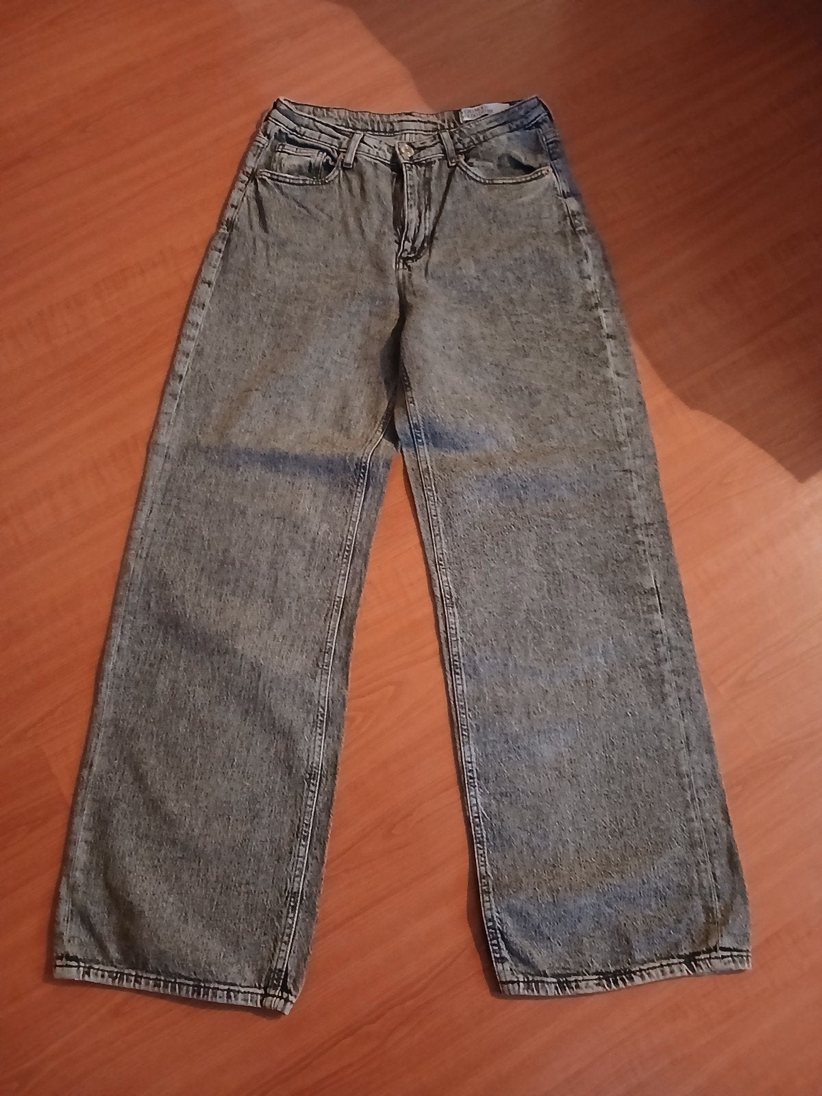 Vero moda high waist wide leg jeans 29/30, Vero Moda, Ophalen of Verzenden, Grijs, W28 - W29 (confectie 36)