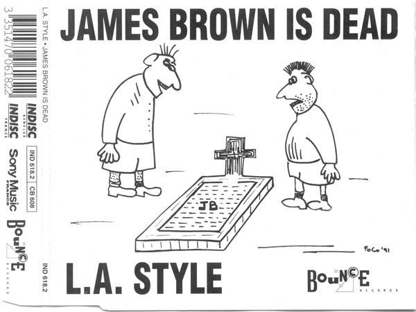 LA STYLE CD SINGLE JAMES BROWN IS DEAD, Ophalen of Verzenden, Zo goed als nieuw, Pop