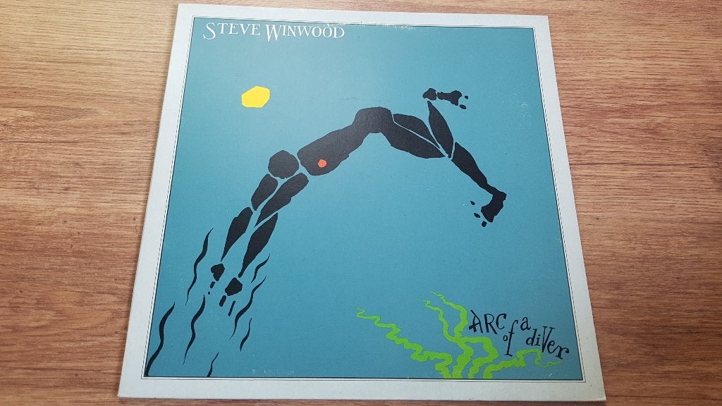 Steve Winwoord - Arc of a Diver vinyl album 1980, Cd's en Dvd's, LP, Rock, Gebruikt, Ophalen of Verzenden