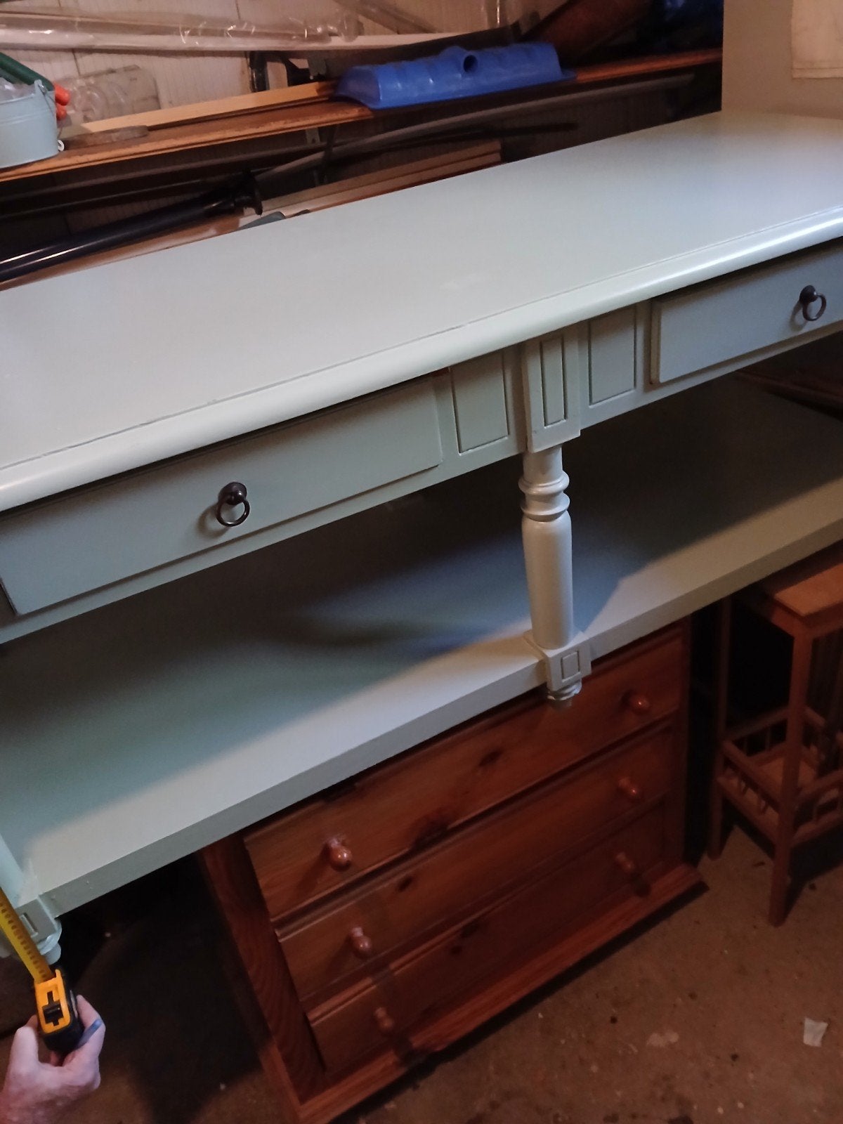 Tv/sidetable, Huis en Inrichting, Ophalen, 25 tot 50 cm, Rechthoekig, 100 tot 150 cm