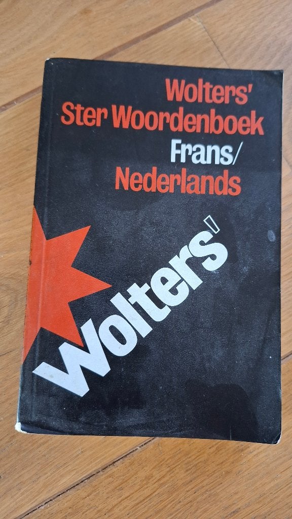 Woordenboek Frans/Nederlands, Gelezen, Frans, Wolters-Noordhoff, Ophalen of Verzenden
