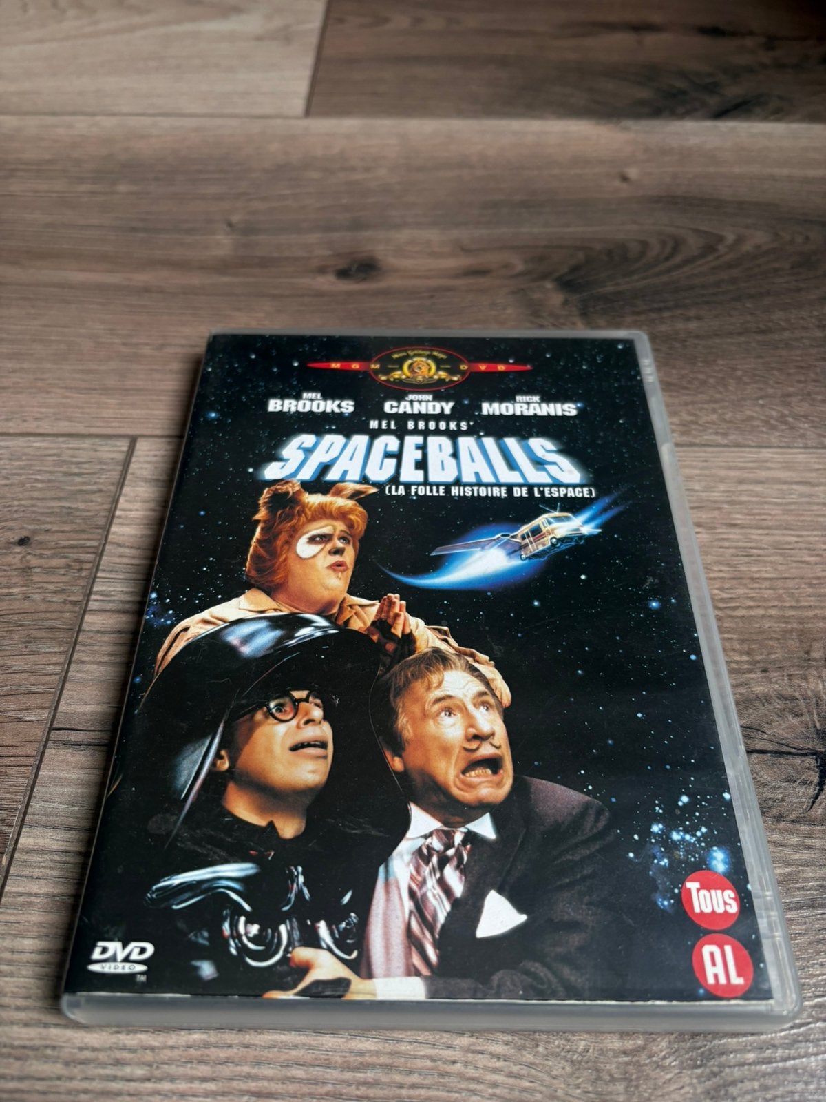 Spaceballs met Mel Brooks en John Candy, Alle leeftijden, Ophalen of Verzenden, Zo goed als nieuw, Actiekomedie