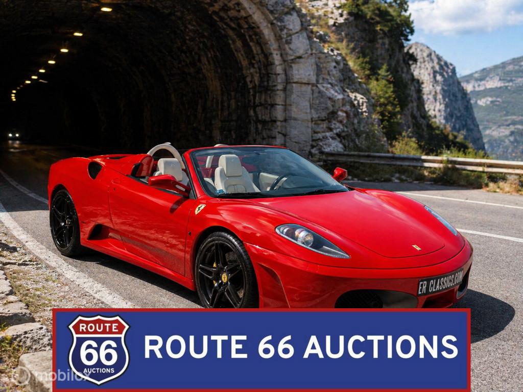 Ferrari F430 Spider F1 | 2006 | Route 66 Auctions, Gebruikt, Overige carrosserieën, Zwart, Bedrijf