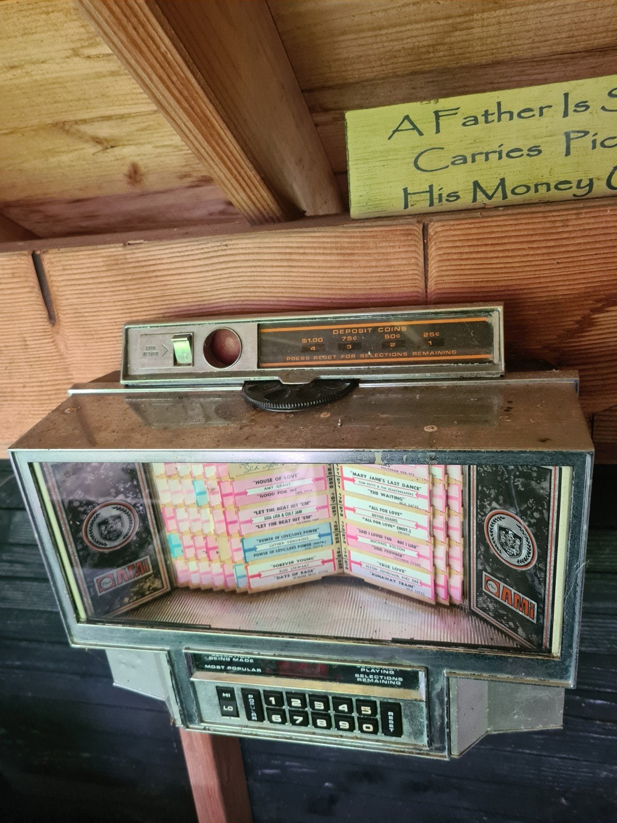 Vintage AMI Wallbox - Klassieke Muziekervaring, Verzamelen, Gebruikt, 1960 tot 1970, Ami, Ophalen