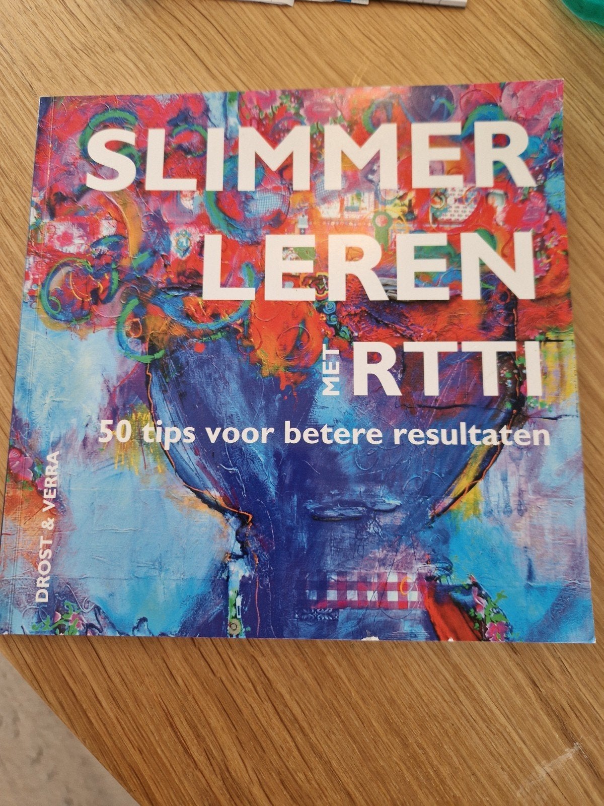Studieboekje 'Slimmer leren RTTI', Ophalen of Verzenden, Alpha, Zo goed als nieuw, Overige niveaus