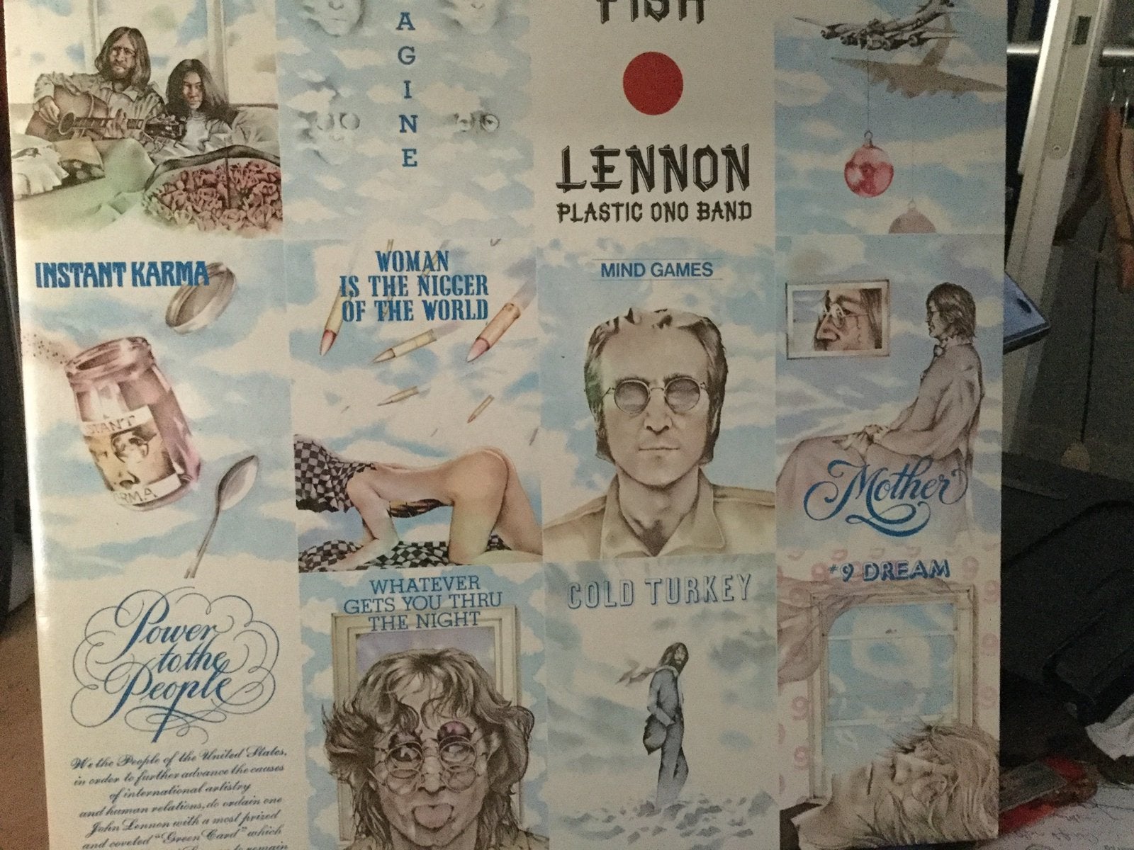 John Lennon-Mindgames. Voortreffelijk vinyl., Ophalen of Verzenden, Zo goed als nieuw, 12 inch