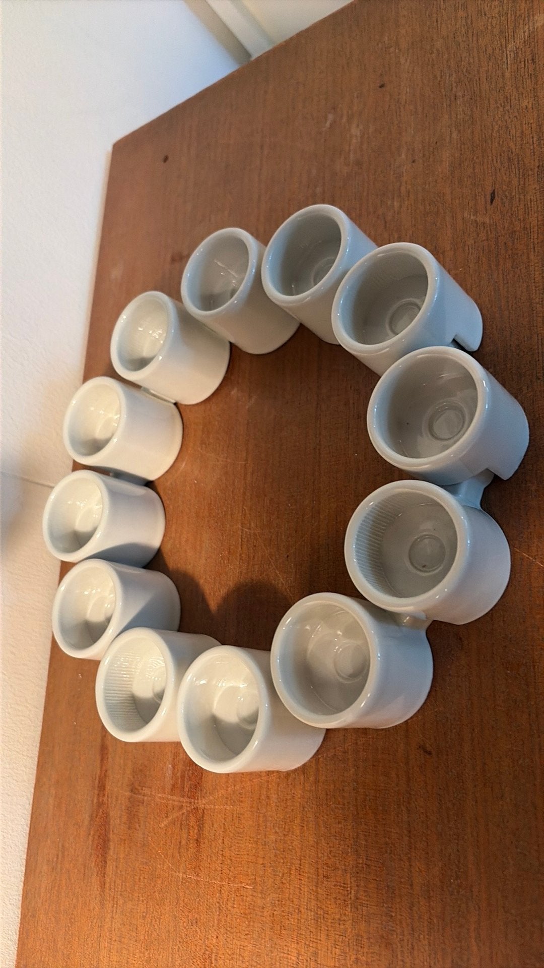 Waxinelichthouders vintage ikea Ehlèn Johansson, Huis en Inrichting, Woonaccessoires | Kandelaars en Kaarsen, Wit, IKEA, Waxinelichthouder