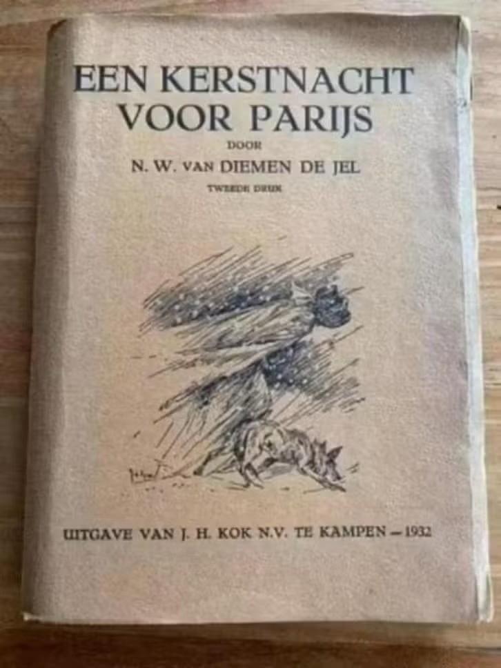 Een kerstnacht voor Parijs.N.w.van Diemen de Jel (1932 ), Ophalen of Verzenden
