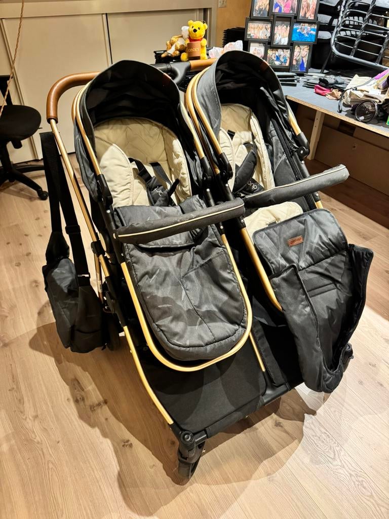 Tweelingwagen, Nieuw, Duowagen, Ophalen, Kinderwagen
