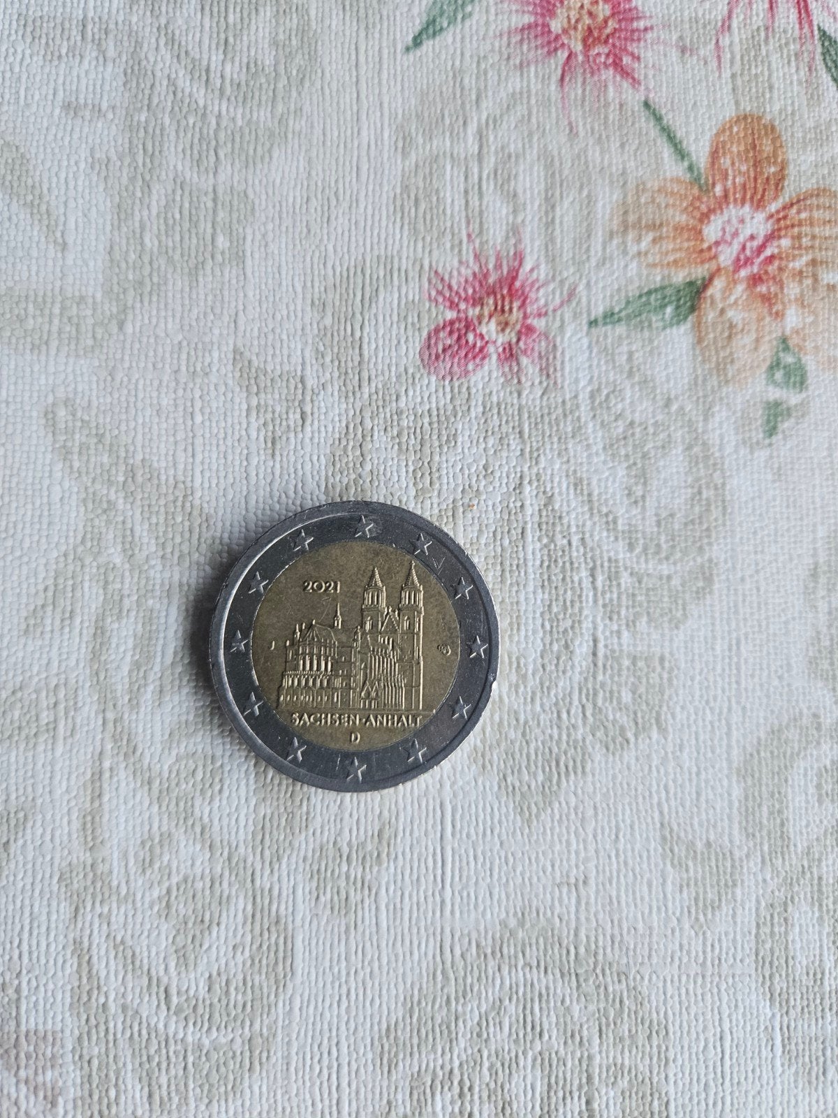 2 Euro munt 2021 Duitsland - Saksen-Anhalt, Postzegels en Munten, Munten | Europa | Euromunten, Ophalen of Verzenden, Duitsland