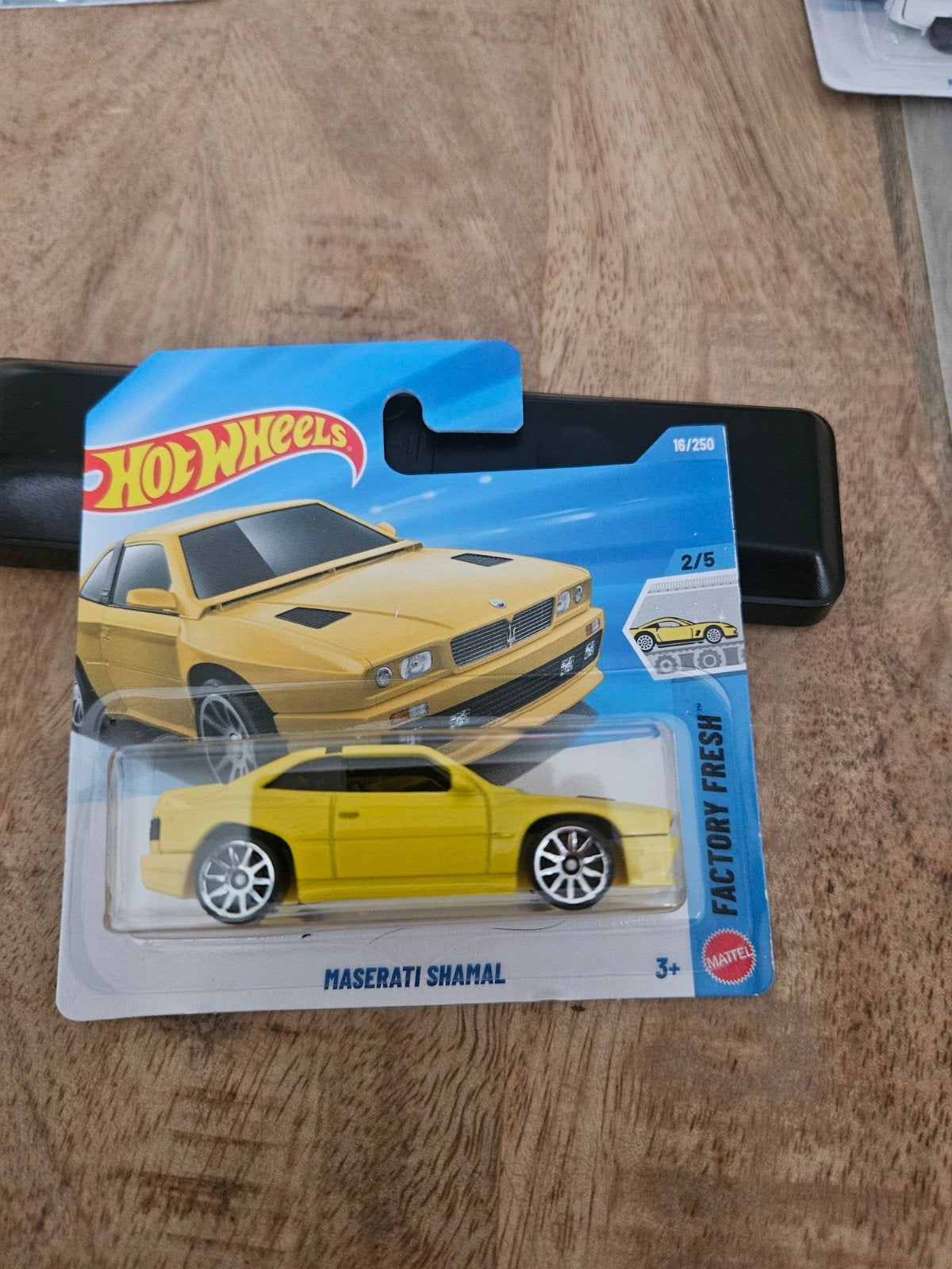 Hotwheels Maserati Shamal Geel Nieuw, Ophalen of Verzenden, Nieuw, Auto