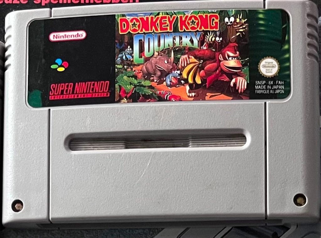 Donkey Kong Country | SNES | Super Nintendo, Avontuur en Actie, 2 spelers, Ophalen of Verzenden, Zo goed als nieuw