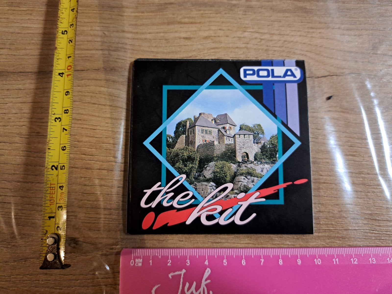 Sticker POLA The kit burcht kasteel, Ophalen of Verzenden, Zo goed als nieuw, Bedrijf of Vereniging