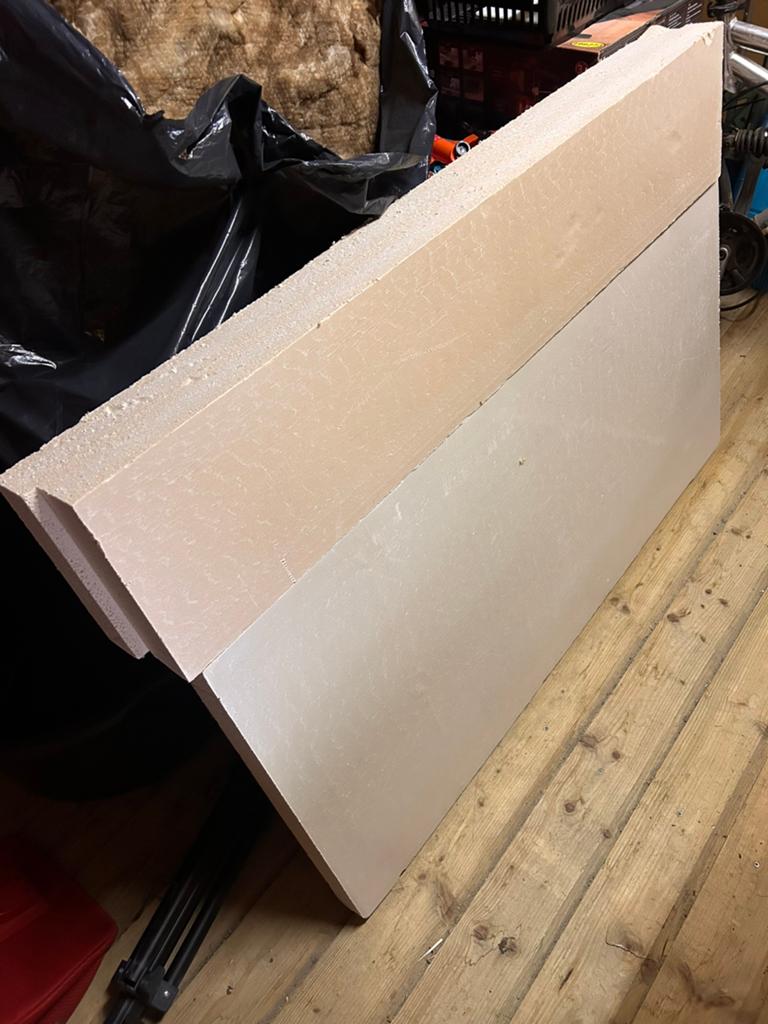 XPS plaat, Doe-het-zelf en Verbouw, Isolatie en Afdichting, Ophalen, Overige materialen, Zo goed als nieuw, Minder dan 5 m²