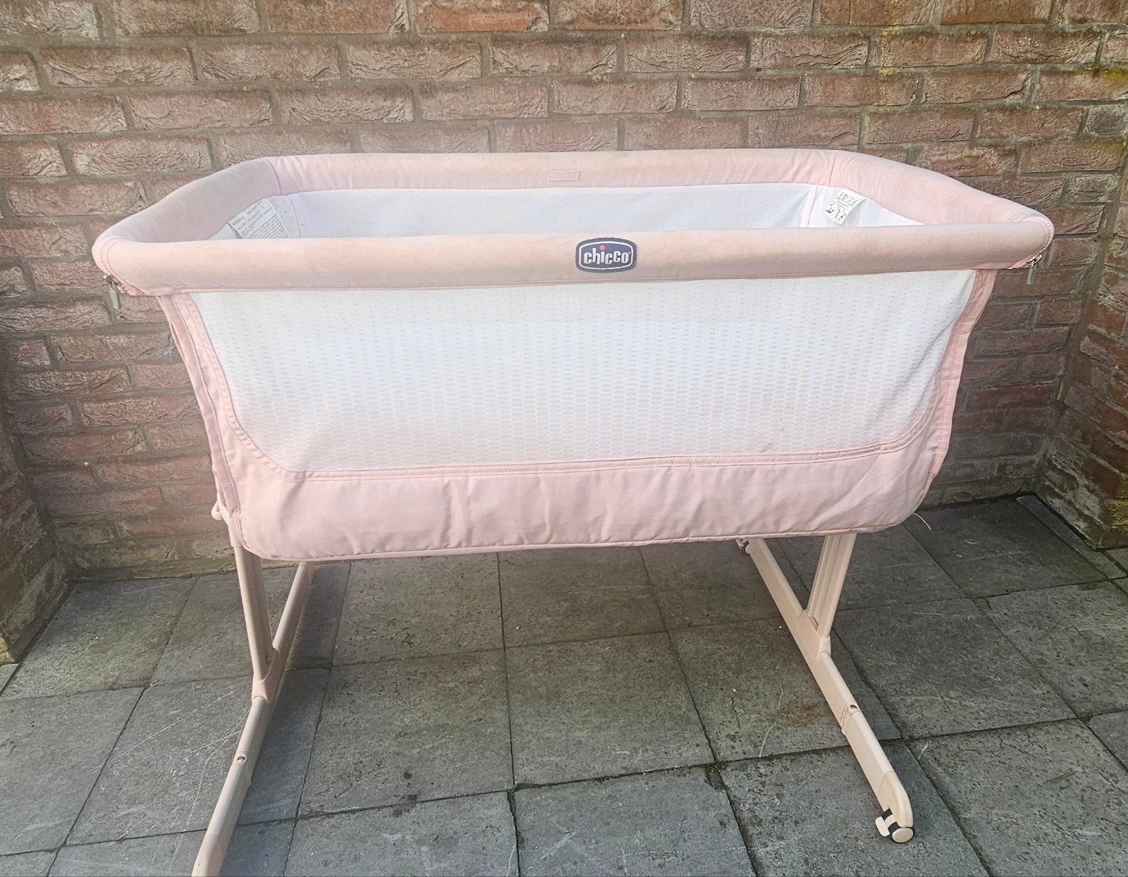 Chicco Next2Me Co-Sleeper / Wiegje – Roze, Ophalen of Verzenden, Gebruikt, Wieg
