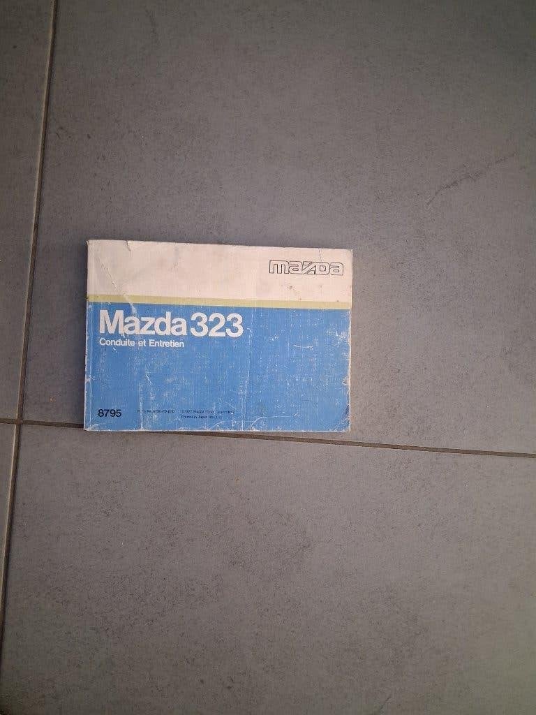 Gebruikershandleiding voor MAZDA 323  type BF  1985-1989, Ophalen of Verzenden