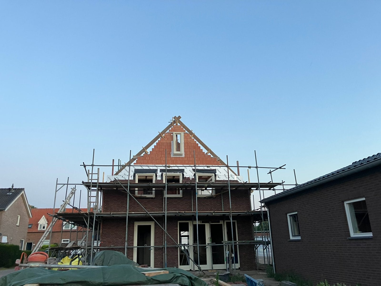 Bouwsteiger/ bokkensteiger, Doe-het-zelf en Verbouw, Ophalen, Gebruikt, Overige typen, 5 meter of hoger