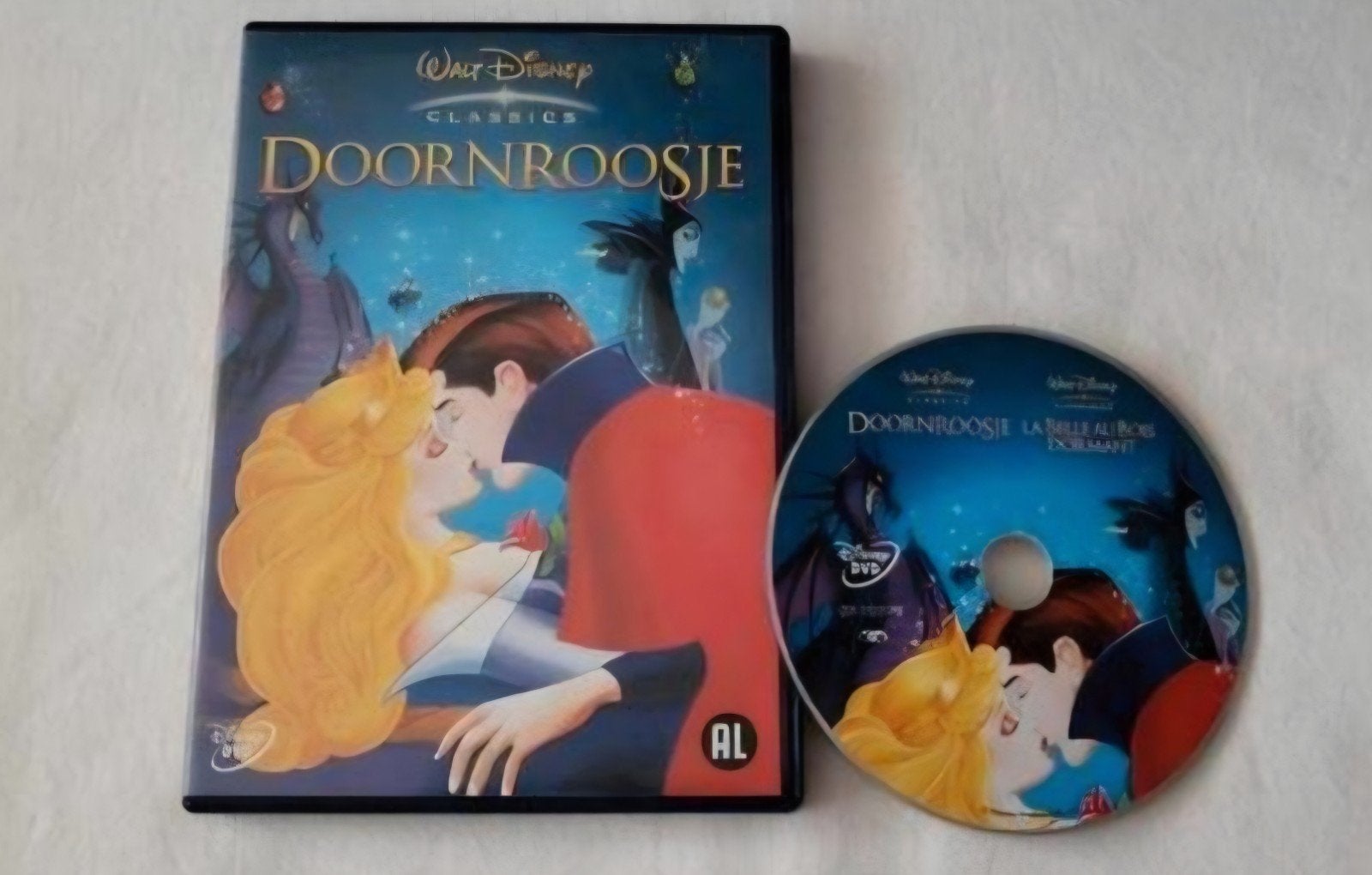 Walt Disney Doornroosje Dvd Cartoon/Animatie, Alle leeftijden, Ophalen of Verzenden, Zo goed als nieuw, Europees