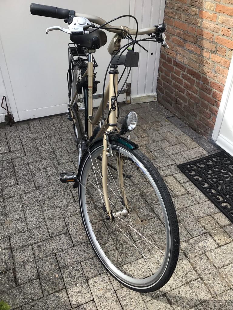 Batavus Navajo Damesfiets - 21 versnellingen - Champagne, Fietsen en Brommers, Ophalen, Velgrem, Versnellingen, Batavus