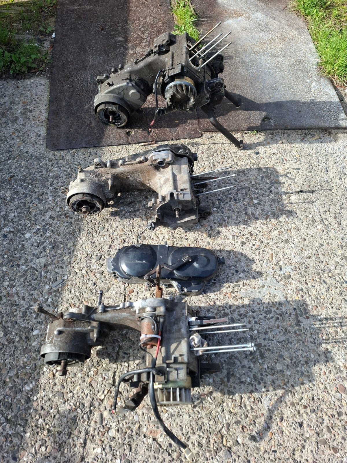 3x 4-takt motorblokken - nog mooi, Ophalen, Gebruikt, Blok