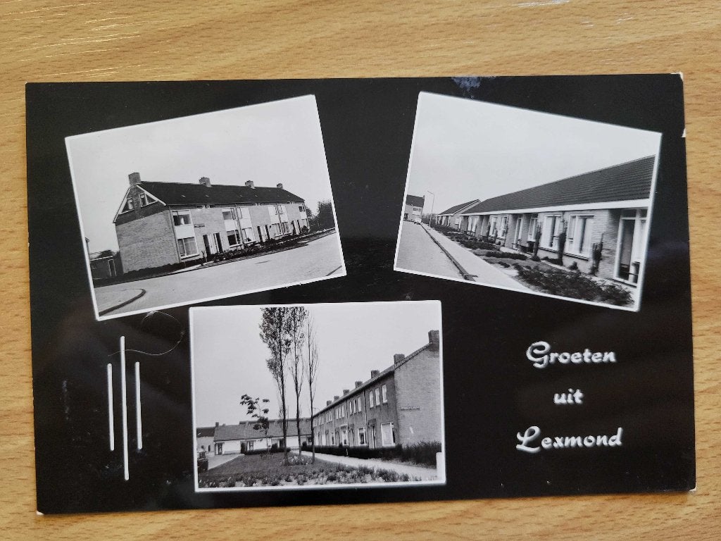 ansicht LEXMOND meerluik, Verzamelen, Ophalen of Verzenden, Voor 1920, Zuid-Holland