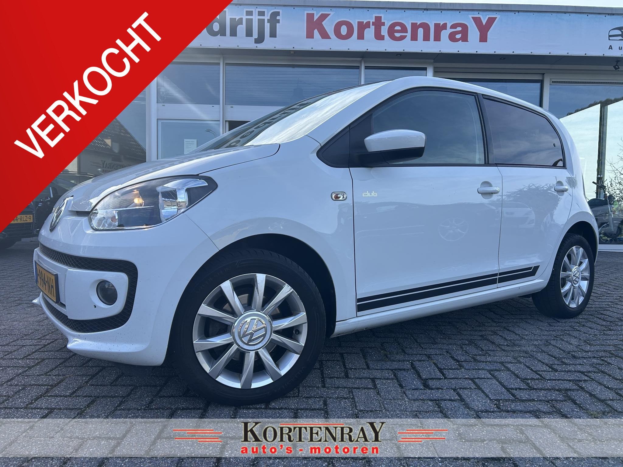 Volkswagen Up! 1.0 high up! BlueMotion MEEST LUXE UITVOERING, Voorwielaandrijving, Stof, Gebruikt, Up!