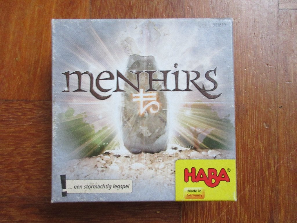 Haba : Menhirs ... leeftijd 7+, Kinderen en Baby's, Speelgoed | Educatief en Creatief, Ophalen of Verzenden, Gebruikt, Puzzelen