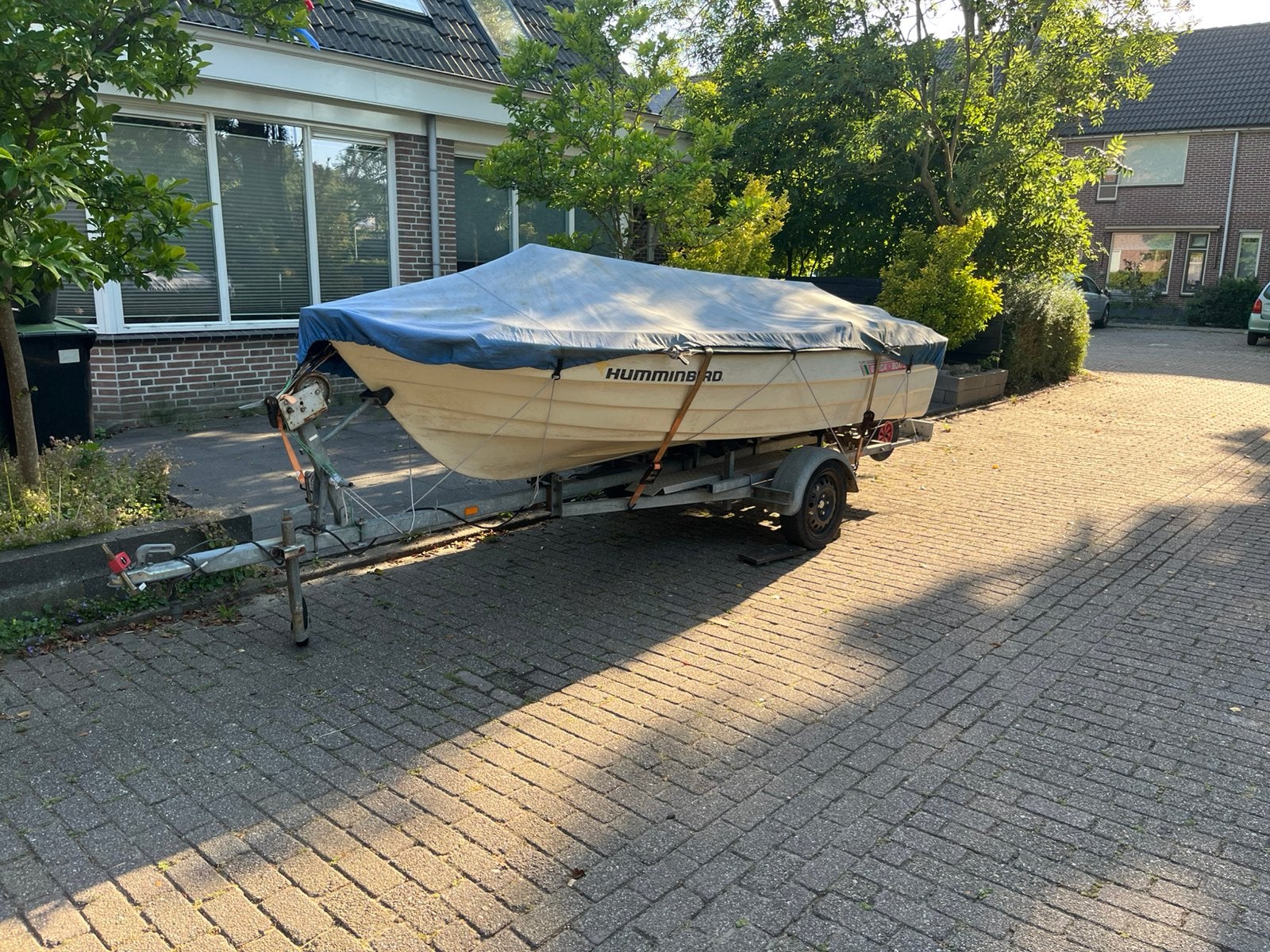 Complete Visboot te koop, Ophalen, Gebruikt, Complete set