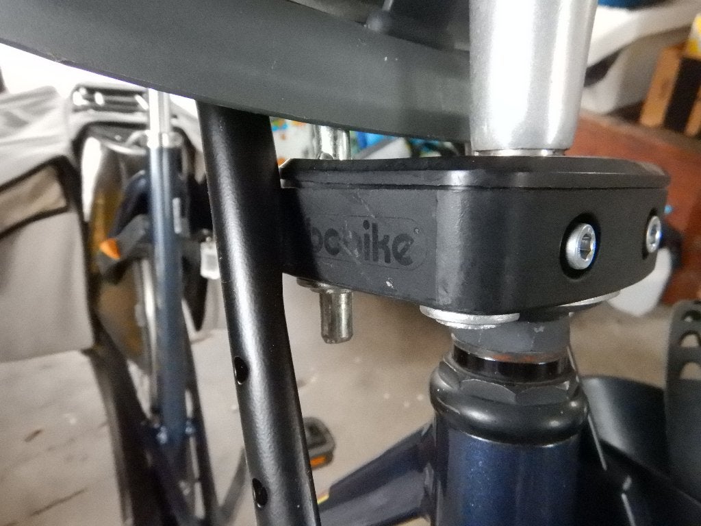 kinder voorstoeltje fiets, Fietsen en Brommers, Voetsteuntjes, Bobike voorzitje, Voorzitje, Zo goed als nieuw