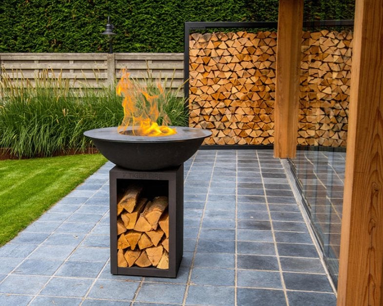 Plancha BBQ, Classic Black, Made in Belgium - Tiger Fire, Tuin en Terras, Vuurtafels, Ophalen of Verzenden, Nieuw