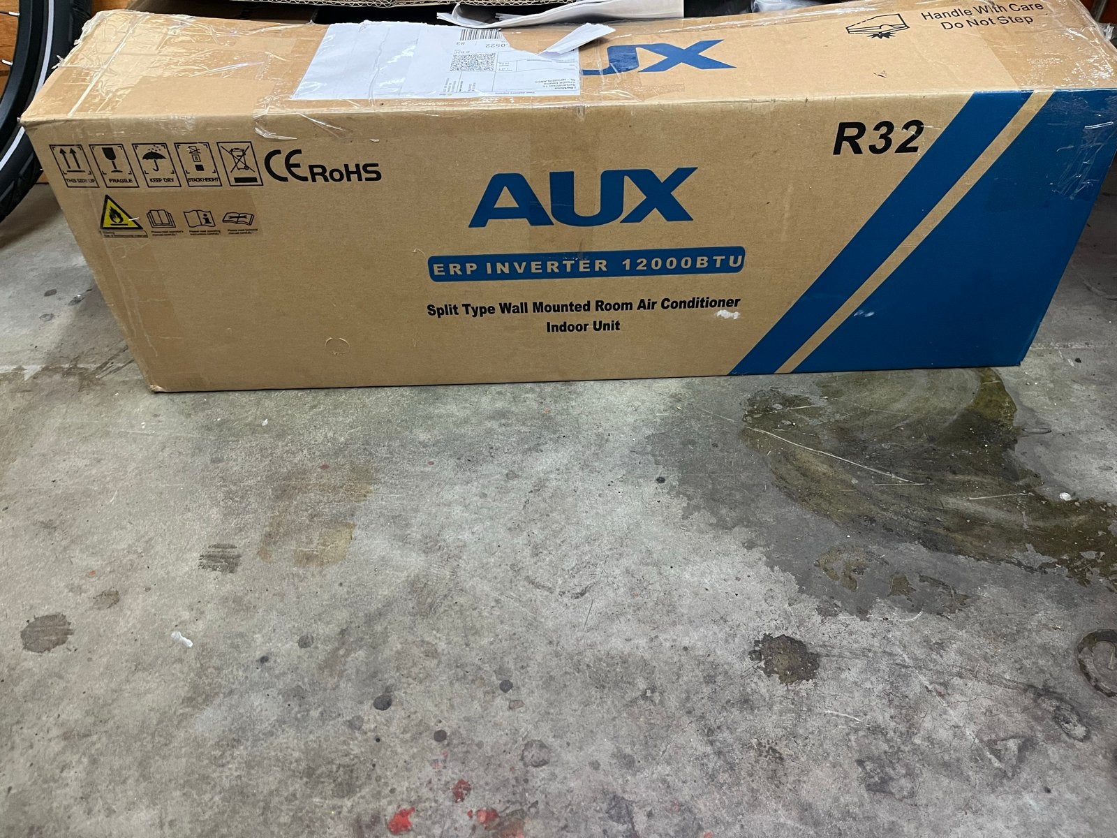 AUX ERP Inverter 12000BTU Wandairco R32, Nieuw, 3 snelheden of meer, Ophalen of Verzenden, Koelen en Ontvochtigen