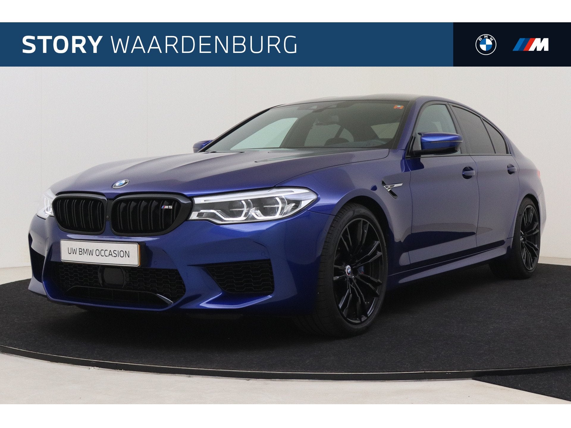 BMW M5 Automaat / Adaptieve LED / M Multifunctionele Stoelen, 12 maanden, Gebruikt, Leder, Bedrijf