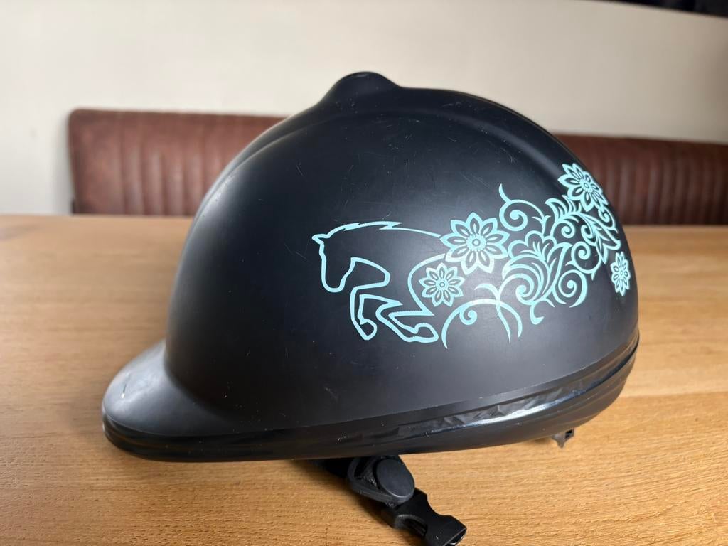 Cap maat 52-55cm, Dieren en Toebehoren, Paardrijkleding, Ophalen, Zo goed als nieuw, Dressuur, Cap
