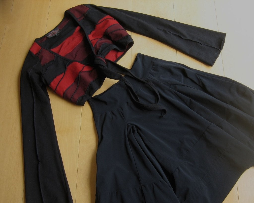 Artistiek bolero-bindvestje (of combi) GODDESS, S snazzeys, Kleding | Dames, Goddess, Nieuw, Maat 36 (S), Meerkleurig
