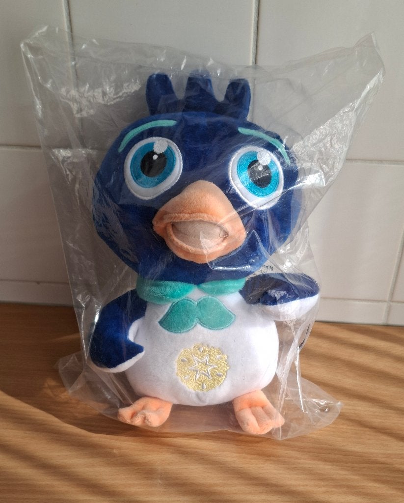 Knuffel van XLConcept Rabobank, Pinguin Pin Pin, Blauw Wit, Kinderen en Baby's, Speelgoed | Knuffels en Pluche, Pinguïn, Overige merken