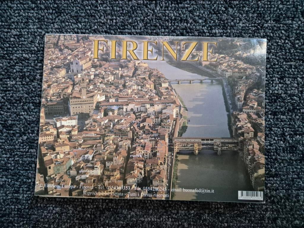 Boekje Firenze (Florence) Italië, Boeken, Ophalen of Verzenden, Europa, Reisgids of -boek, Overige merken