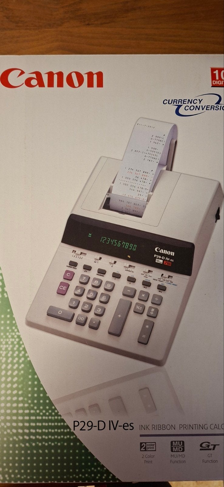 Canon calculator met printstrook nieuw in doos, Ophalen of Verzenden, Nieuw